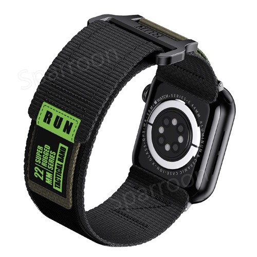 Rugged Military Nylon Strap Band For Apple Watch Ultra Series 9 8 7 6 5 4 SE - Picture 54 of 72