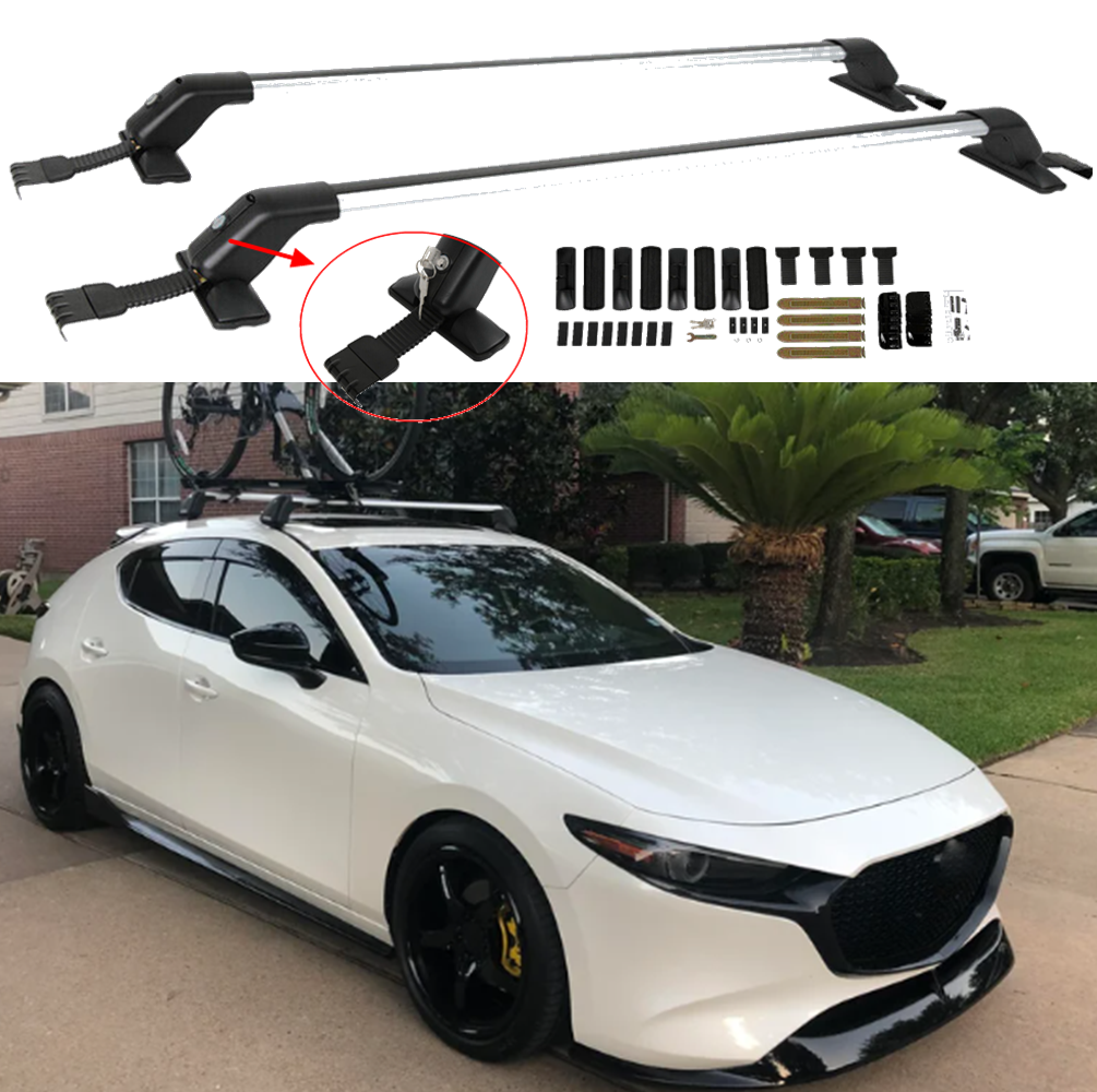 Roof Rails Mazda Thule Roof Platform Thule Force XT L Cargo Box On