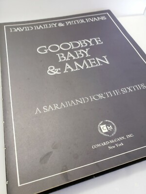 David Bailey, Peter Evans / Goodbye Baby and Amen First Edition