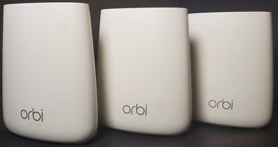 Orbi WiFi Mesh Router and Satellites: RBR20, two RBS20, 5GHz, 2.4GHz | eBay