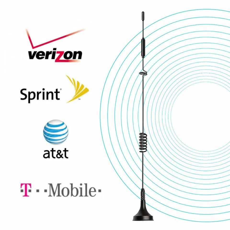 2pcs Omni Directional 4G 3G LTE MIMO TS9 External Magnetic Antenna for ZTE MF823 - Image 3 of 4