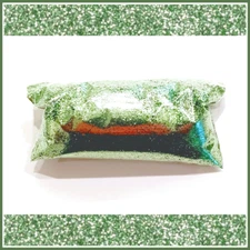 2oz Bright Ocean Green .015" Metal Flake - Medium Cut Paint Additive (59ml)