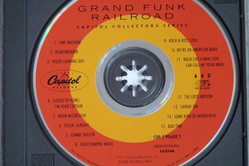 CD Grand Funk Railroad Collectors Series Capitol CDP7906082 1991 NEUWERTIG - Bild 12 von 12