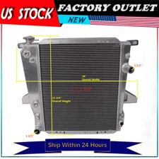 3Rows All Aluminum Radiator For Ford Ranger 3.0L 4.0L 1995-1997 AT DPI:1721