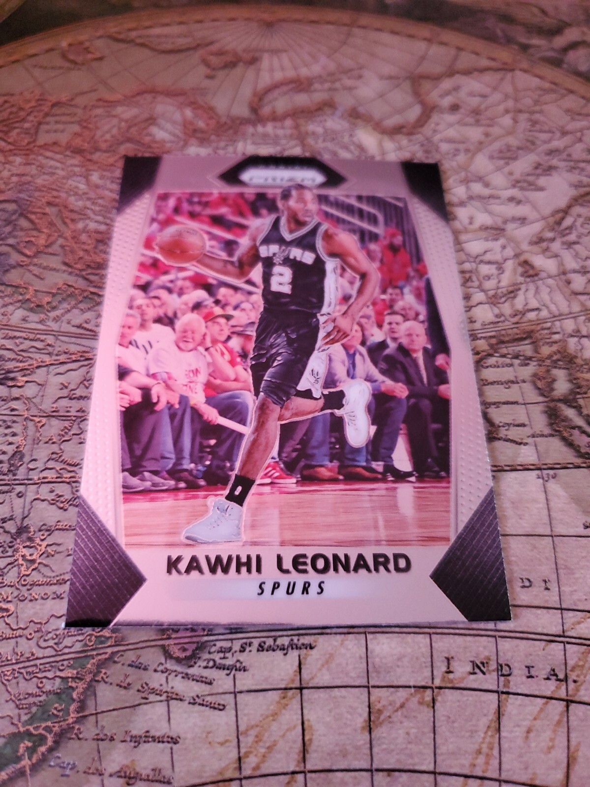 2017-18 PANINI PRIZM KAWHI LEONARD SPURS NO. 293 Base
