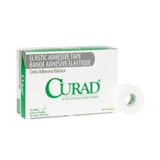 CURAD Elastic Adhesive Bandage Tape, 2" x 5 yd., Box of 6
