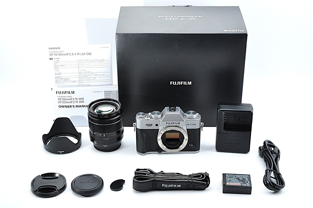 MINT] Fujifilm Fuji X-T20 Mirrorless Digital Camera XF18