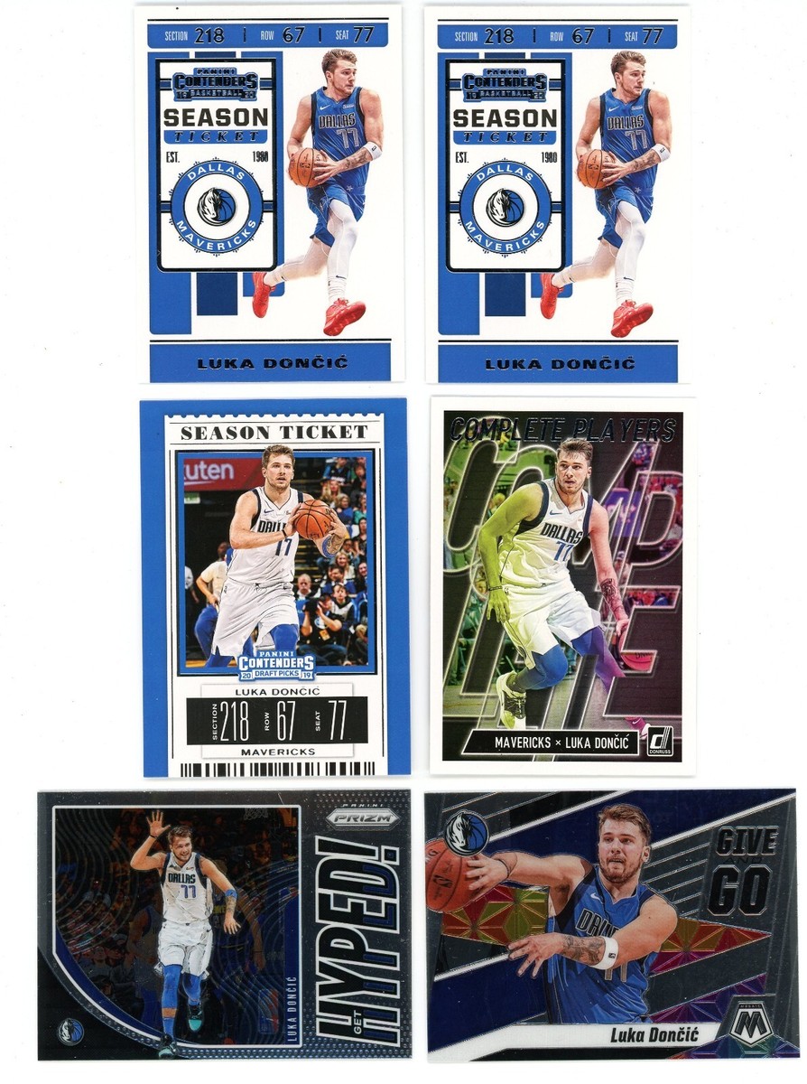luka doncic Panini Contenders 75シリ 2023-24 Panini Contenders Season Ticket Luka Doncic #61