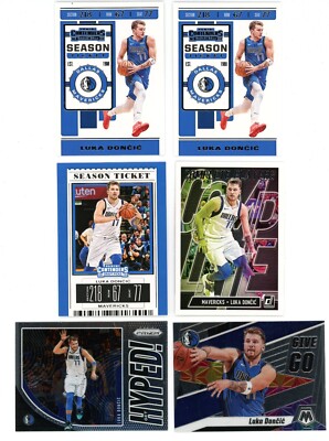 luka doncic Panini Contenders 75シリ 2021-22 Panini Contenders Luka Doncic #18 NBA 75th