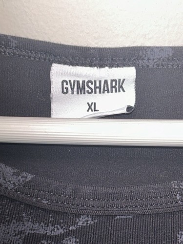 Gymshark Women’s Kendra Kathryn Black Boxy Gym Yoga Training Top Tee Size XL - Picture 5 of 5