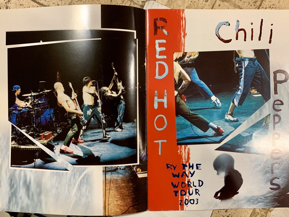 THE RED HOT CHILI PEPPERS- bY THE WAY - Tour Prigram | eBay
