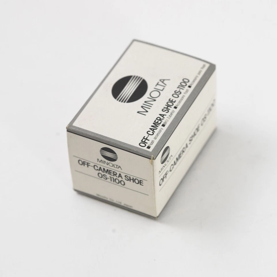 [NEW] Minolta Off-Camera Flash Shoe OS-1100 New Old Stock In Original Box - Image 2 of 4