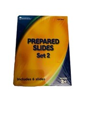 6pc MICROSCOPE SLIDE Set #2 PREPARED Learning...
