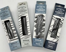 Charcoal Sticks Artists Willow Charcoal - Winsor & Newton - 12 Pack