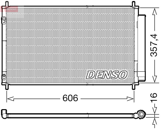 Fits DENSO DCN50058 condenser YARIS 12-.. - Image 11
