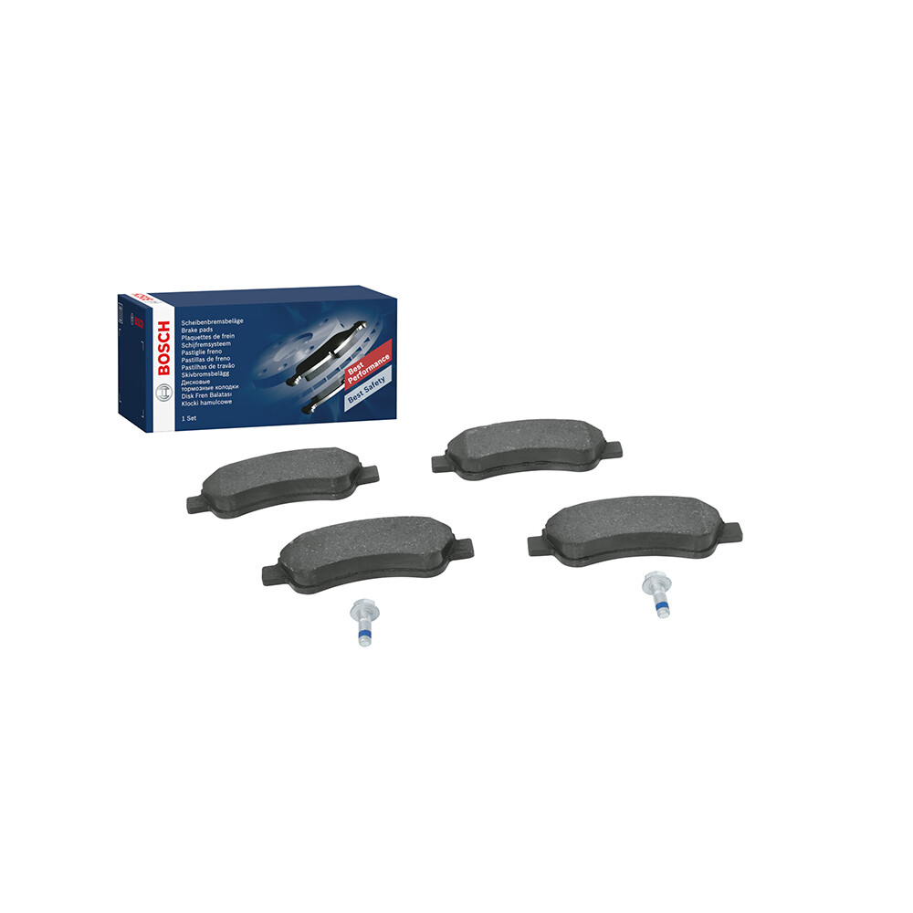 Plaquettes de frein avant Bosch BP318 pour automobile un jeu de 4 pieces