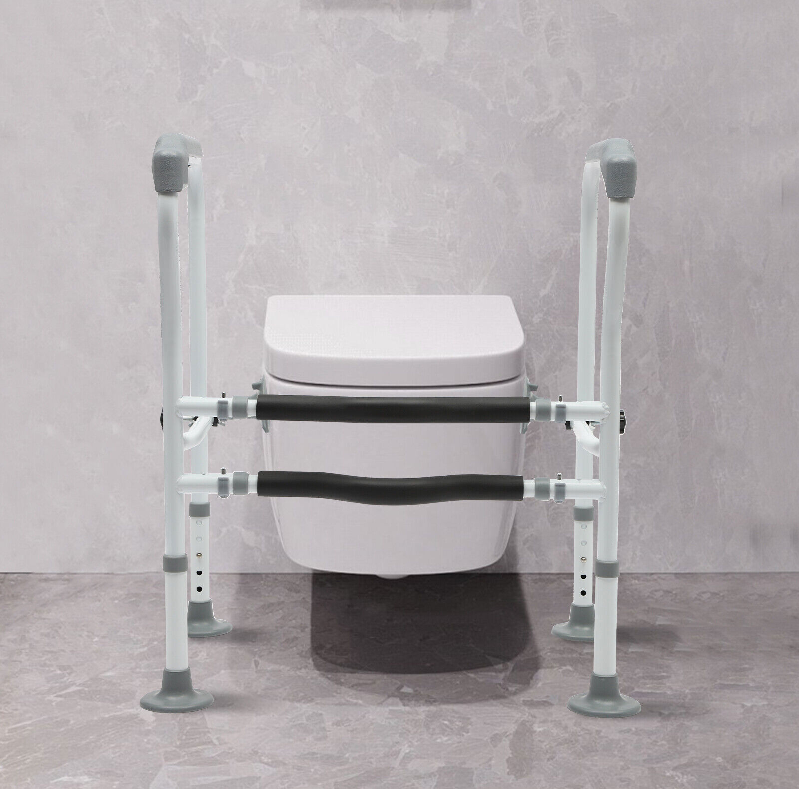 Toilet Safety Rails Toilet Handles for Elderly Handicap Toilet Frame