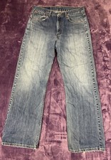 Vintage Levi's Boot Cut Flared Denim Jeans Made in Canada 34x32