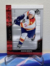 2006-07 Upper Deck SP AUTHENTIC DAVID BOOTH #240 FUTURE WATCH ROOKIE 625/999