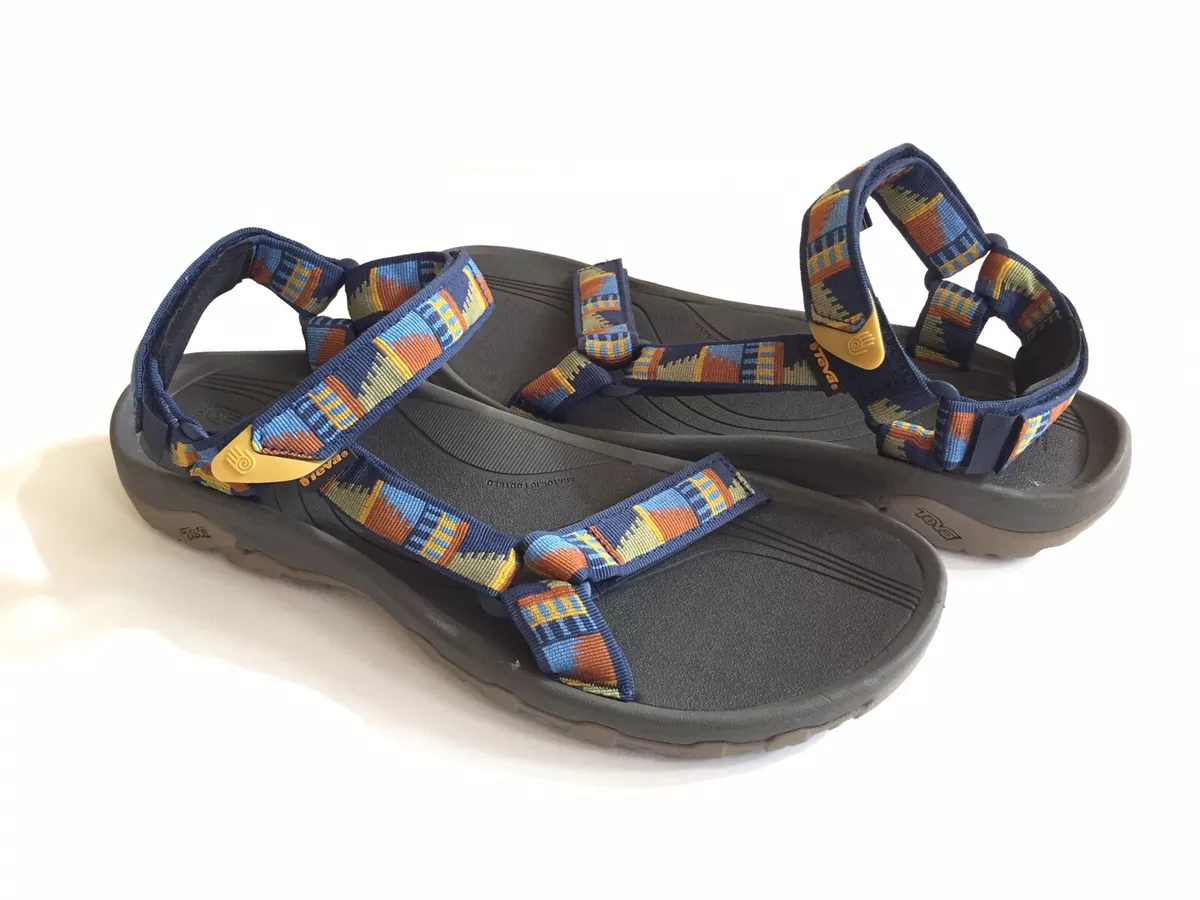 TEVA MEN HURRICANE XLT PEAKS NAVY STRAPPY SANDALS US 14 / EU 48.5 / 13 | eBay