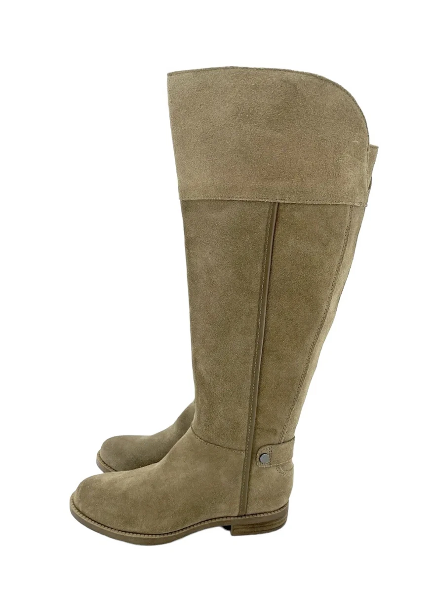 Franco sarto wide calf suede boots sales