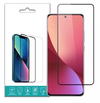 Xiaomi Full Screen Cover C55,K60E,Redmi Note 12 Tempered Glass Screen Protector