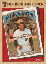 Roberto Clemente 1987 Topps Turn Back The Clock #313 Pittsburgh Pirates MLB HOF