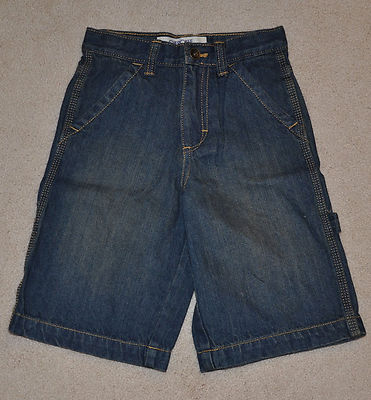 Cherokee Boy Denim Jeans Capris Pants Shorts Bottoms 100% Cotton 6 Pocket Size 7