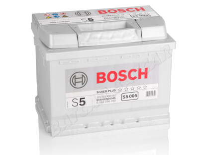 Original BOSCH 12V 63 Ah S5 005 63Ah Premium Batterie NEU + RECHTS