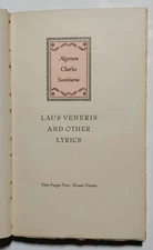 Swinburne - Laus Veneris and Other Lyrics - Peter Pauper Press - 1/1550