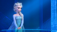 Anime Disney Películas Animadas Frozen Elsa Rubia Azul Alfombra de Juego Alfombra de Juego Escritorio