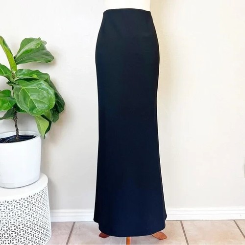Maxi Falda NBD Revolve Para Mujer Talla M Negra Giselle Panel Transparente Línea A - Imagen 2 de 12