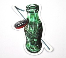 Coca-Cola Coke الولايات المتحدة Sticker Decal - Pattern: Empty زجاجة