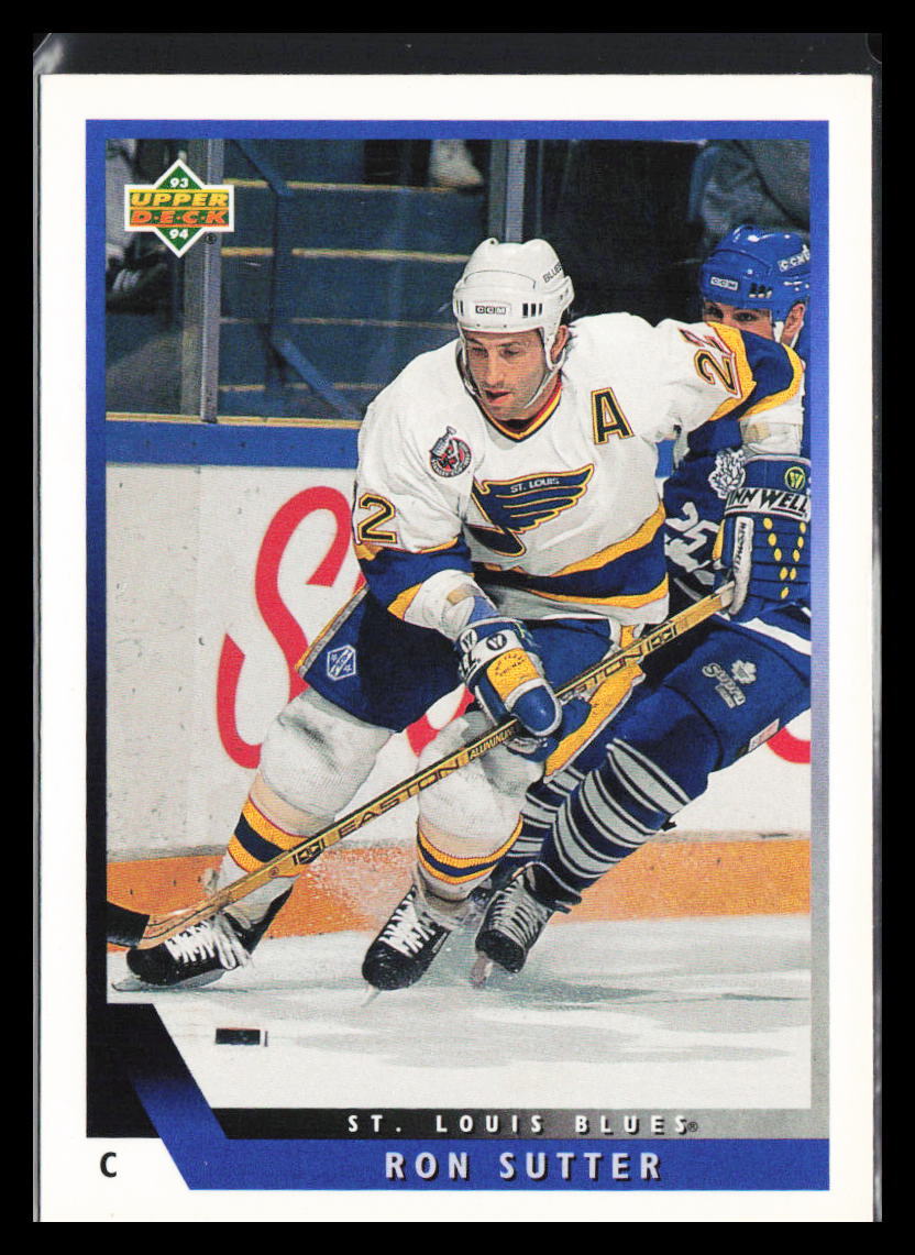 1993-94 Upper Deck Ron Sutter #33