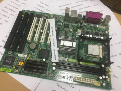 1PCS USED P-4GVI22 REV 3.1 IP4GV122 with CPU and RAM