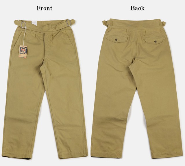 NON STOCK Gurkha Pants Vintage UK Army Military Trouser For Men Khaki