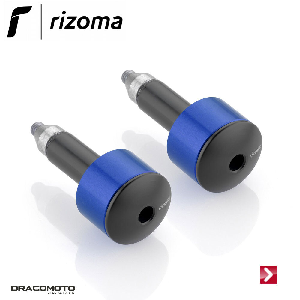 Embouts de guidon RIZOMA MA533U haut de gamme bleu pour habiller votre Vespa GTS 300