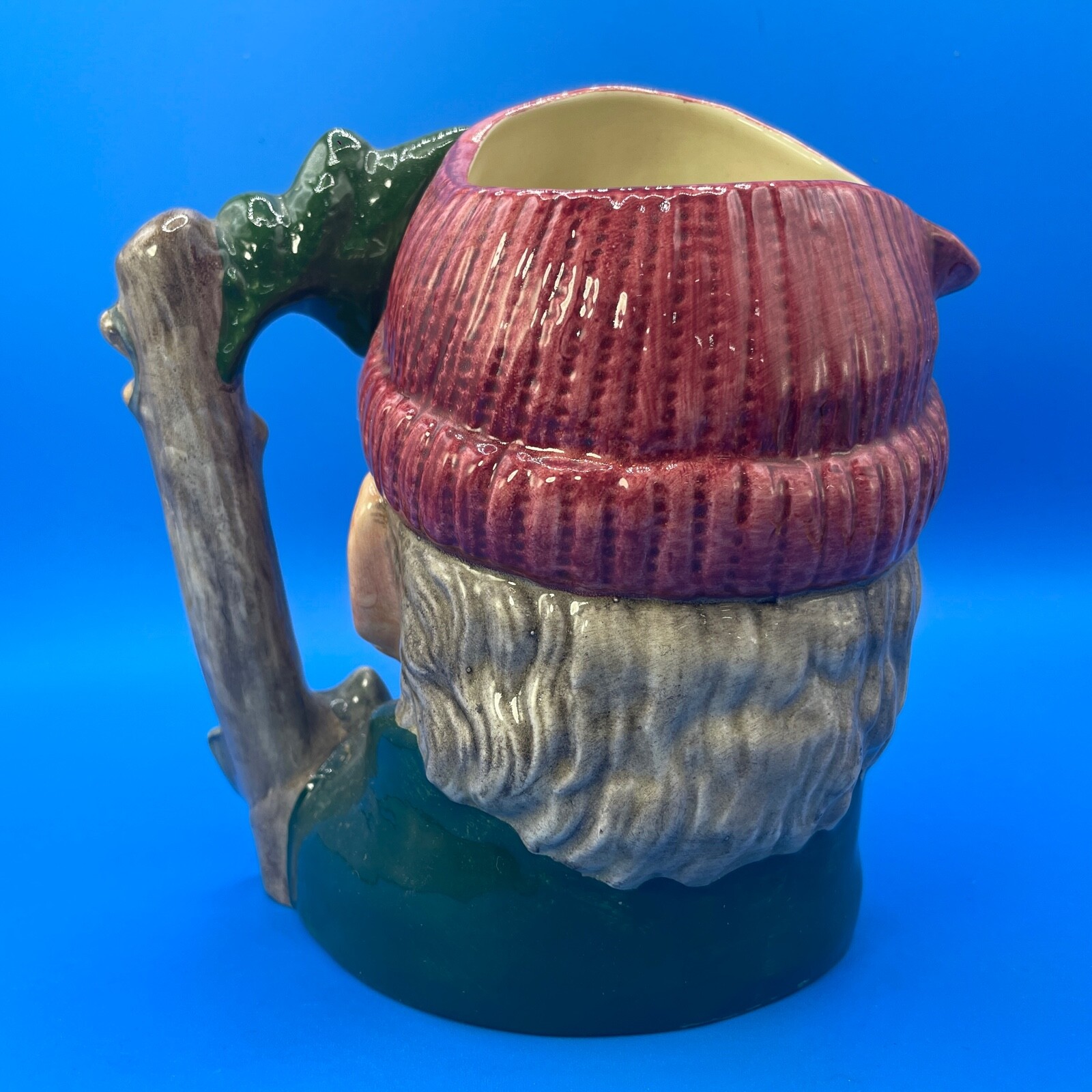 Lumberjack Toby Jug Royal Doulton Character D6610 Large 1966 Authentic
