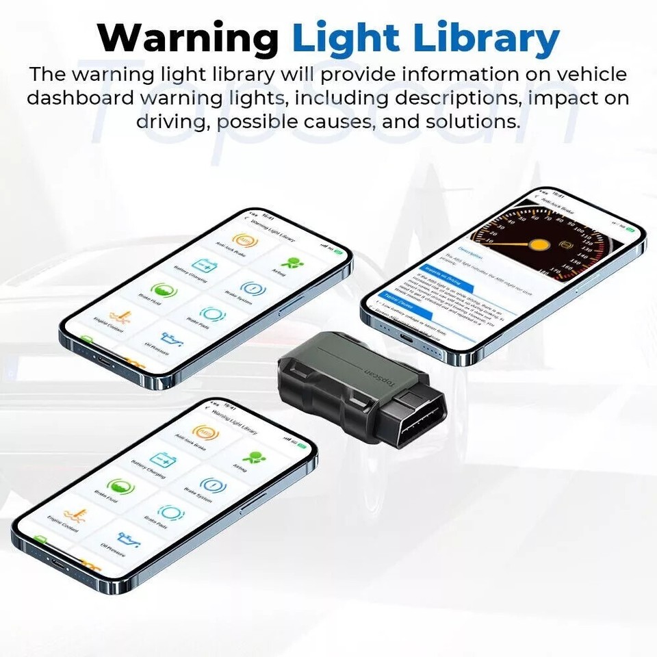 2026 TOPDON Topscan PRO Wireless OBD2 Scanner Code Reader Key Coding ...