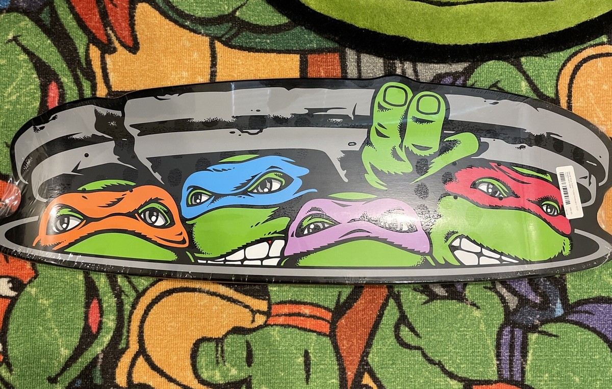 Santa Cruz Turtles Collaboration Skateboard Deck TMNT NINJA