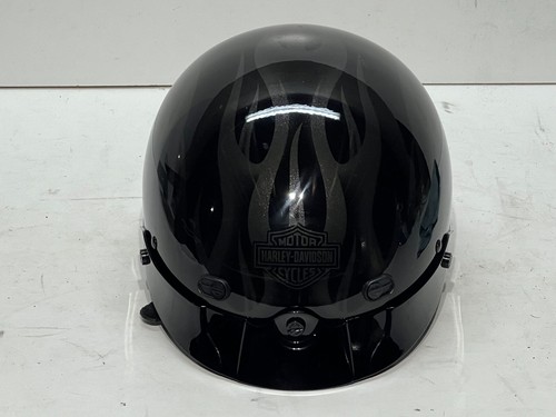 GENUINE HARLEY DAVIDSON HALF SHELL MOTORCYCLE HELMET SIZE XS B1038 - Picture 2 of 7