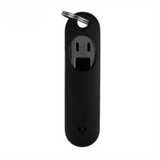 SIM Card Removal Tool Keychain Storage Case, Universal Fit Black