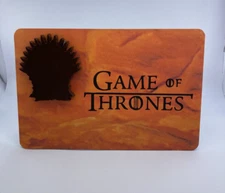 GAME OF THRONES  /Aluminum  Sign - Wall - Door 12 x 8"