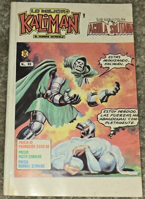Rare Scarce VHTF Kaliman 99 MX 1st Doctor Doom Crossover 1965 1986