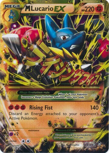 PSA 10 M Lucario EX 176/171 Best of XY Full Art Pokemon Card