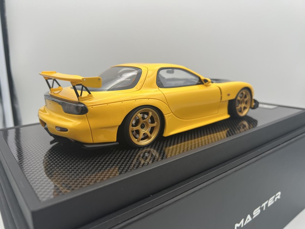 Polar Master 1:18 Mazda RX7 with Yellow Engine 33/99 | eBay