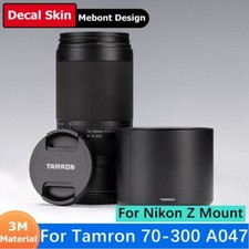 Pellicola decalcomania Mebont per Tamron 70-300 mm F4.5-6.3 A047 pellicola vinile adesiva