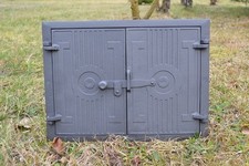 44 x 33cm Cast iron fire door clay / bread oven / pizza stove smoke house DZ012