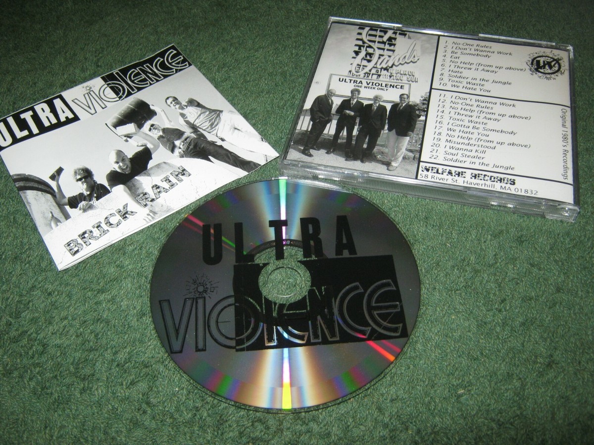 Ultra Violence - Brick Rain (cd) new york city usa | eBay