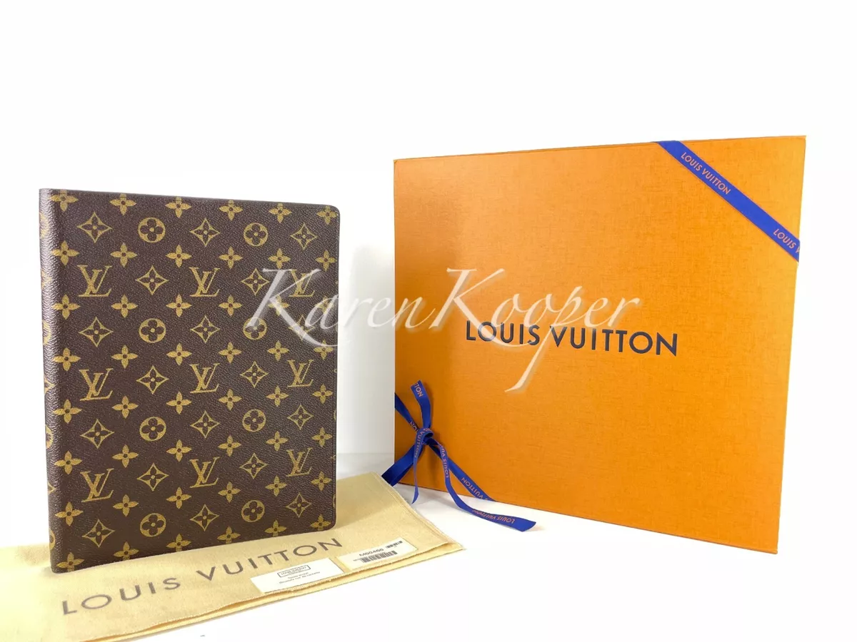 LOUIS VUITTON MONOGRAM NECESSAIRE GM Writing Folder Desk Portfolio 